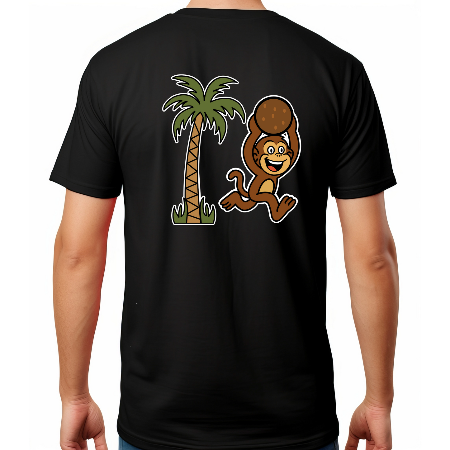 „Kokosnuss-Räuber“ T‑Shirt