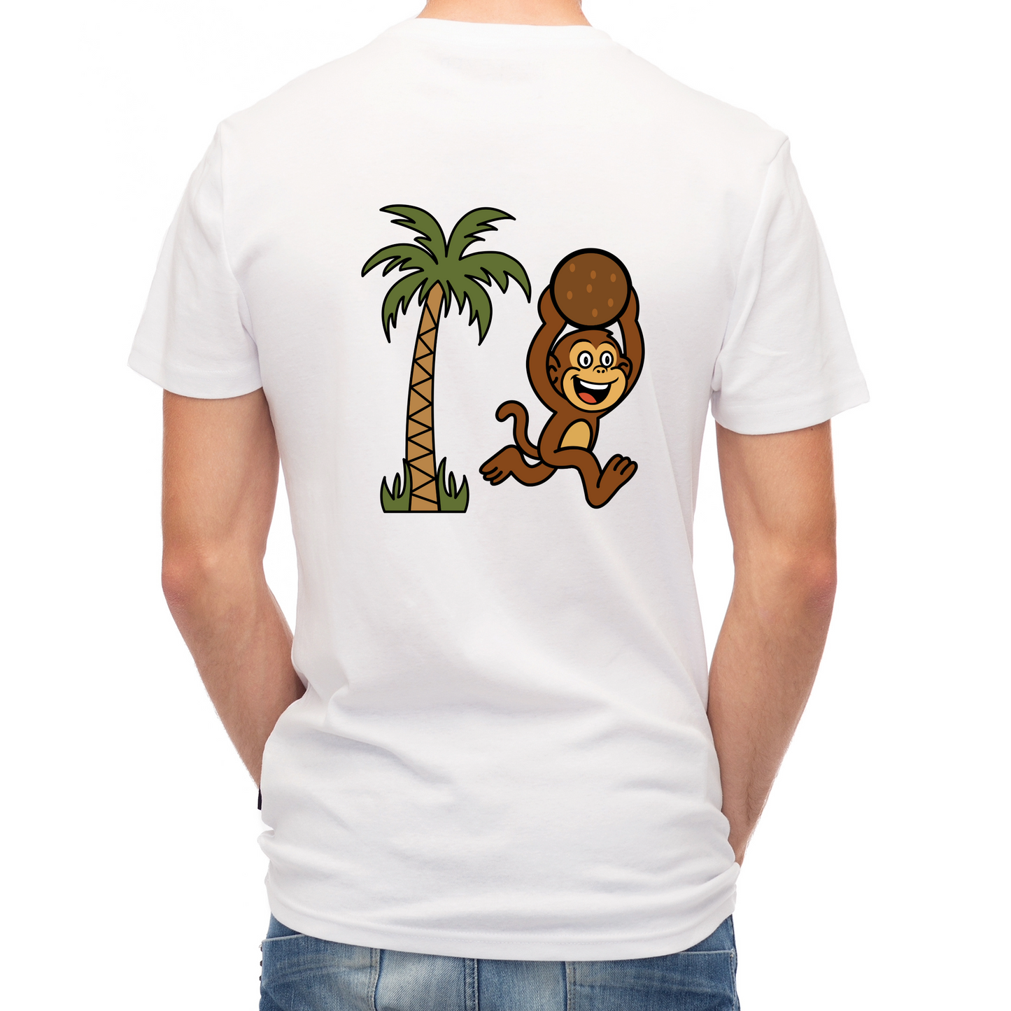 „Kokosnuss-Räuber“ T‑Shirt
